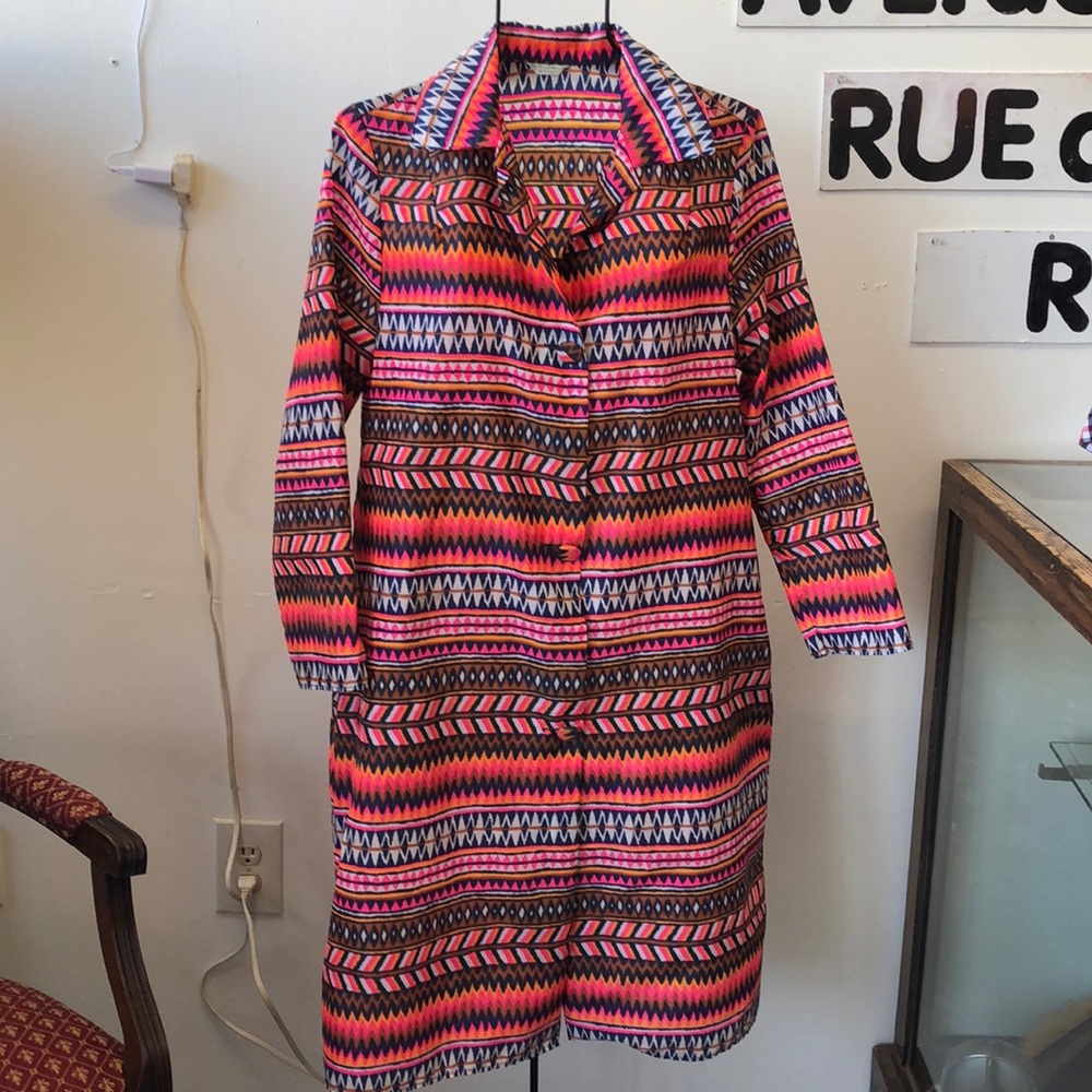Vintage raincoat wind breaker